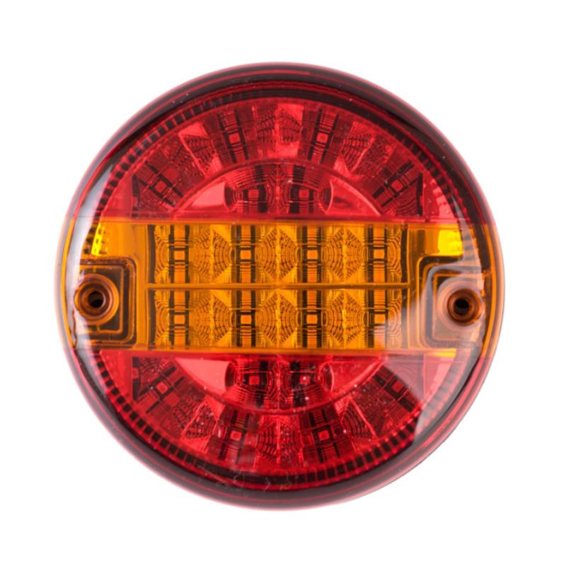 Stop Hamburger LED 12V-24V gelb+rot 201618SK