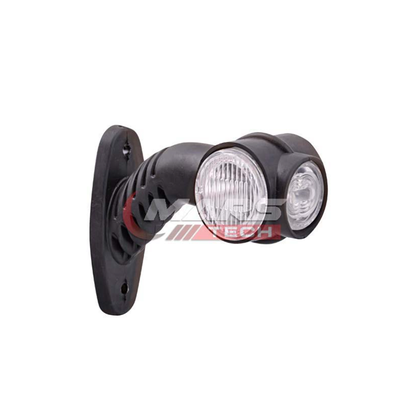 Seitenmarkierungsleuchte, weißes Horn 24V M720206