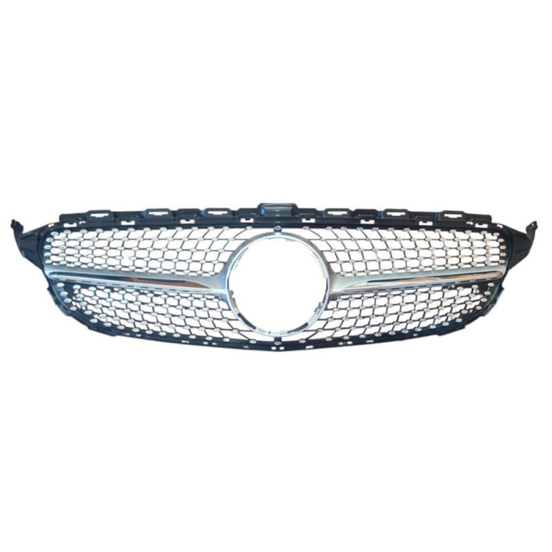Vordere Tuning-Kühlergrill für Mercedes C W205 2015-2021