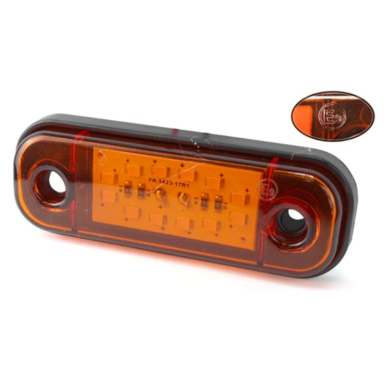 Dimensionen gelb 12 LED FR0175S 12-24V