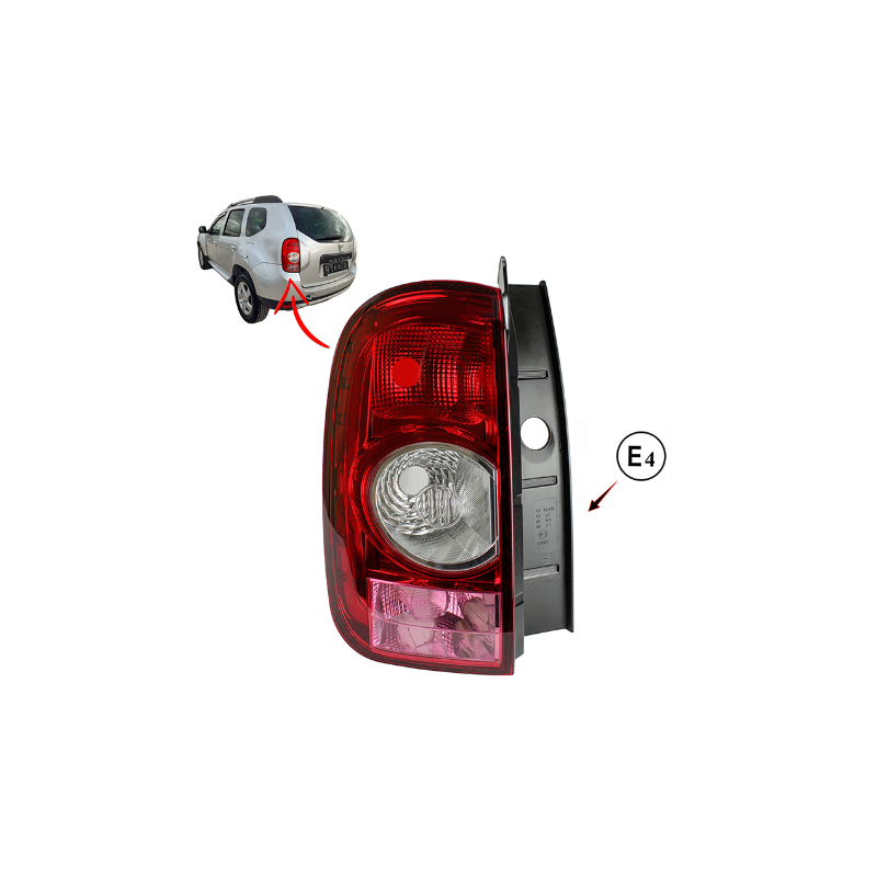 Rücklicht für Dacia Duster 2010-2014 links 265550035R