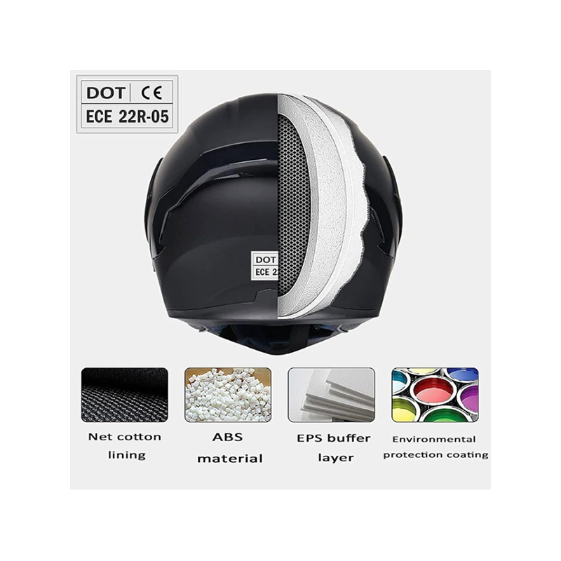 Motorradhelm LVS M VD180