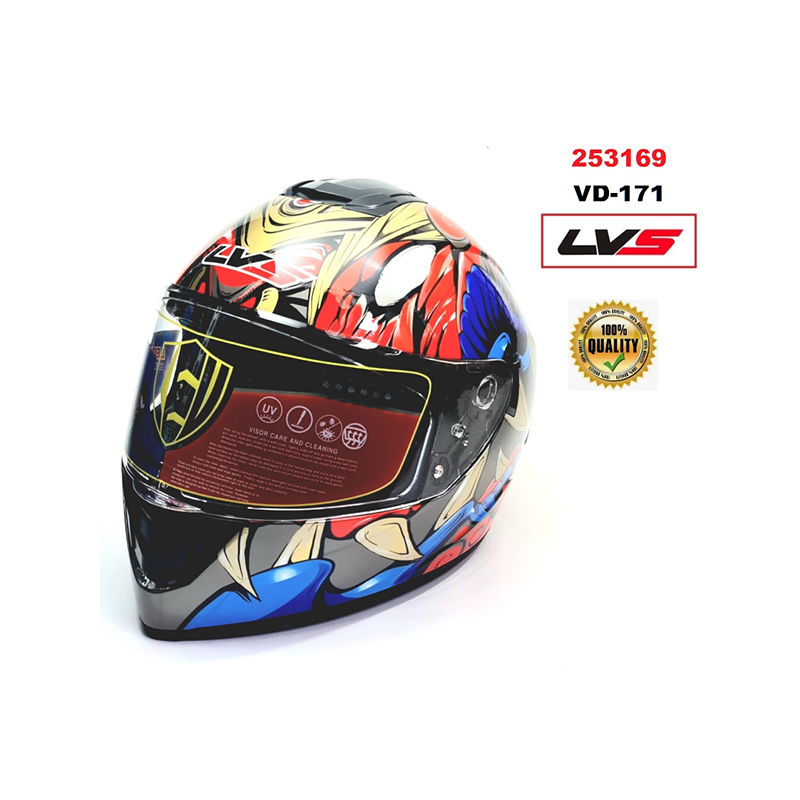 Motorradhelm LVS M VD170