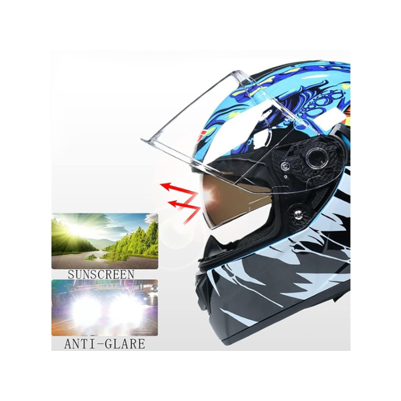 Motorradhelm LVS M VD183