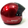 Roter Motorrollerhelm 670452