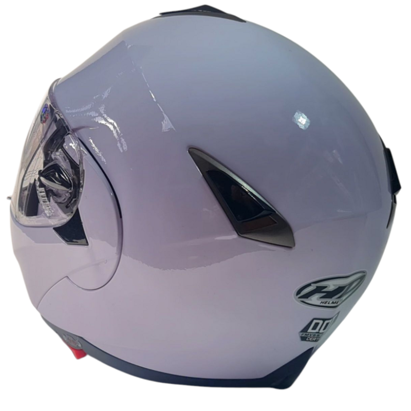 Motorradhelm Weiß, glänzend XL Nr. 211