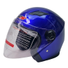 Motorradhelm für Roller, Motorrad, Blau VD3459.