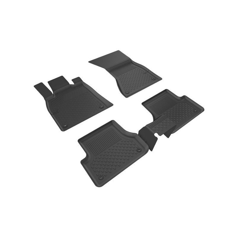 Gummifußmatten Sahler 4D für AUDI A7 (C7) 2010-18