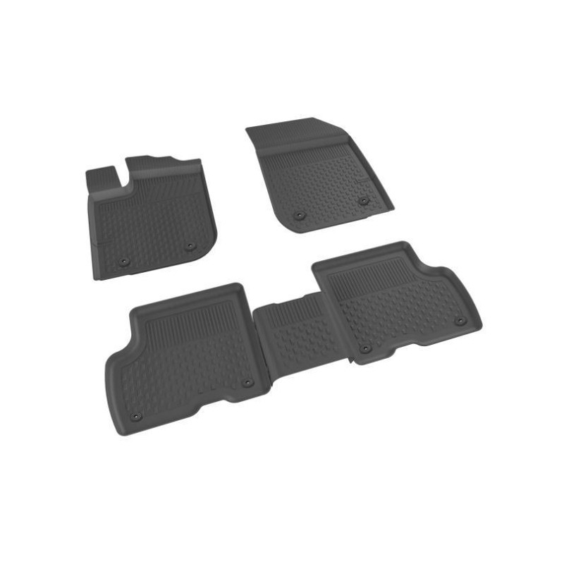 Gummifußmatten für Sahler Dacia Logan 2013-21