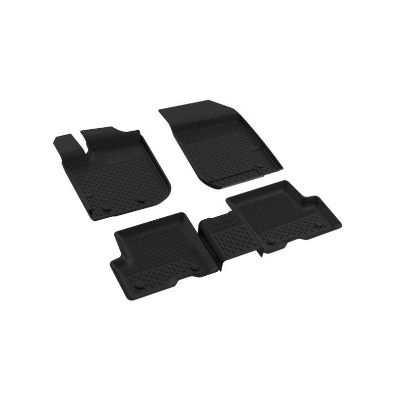 Gummifußmatten von Sahler für den Dacia Sandero 2008-12