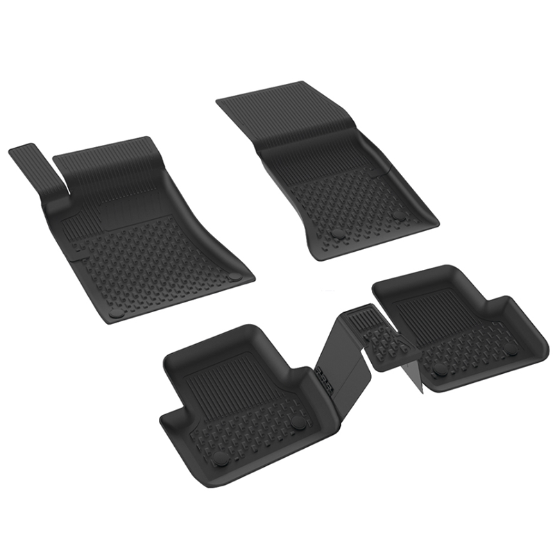 Gummifußmatten für Sahler Mercedes W176 2012-2018