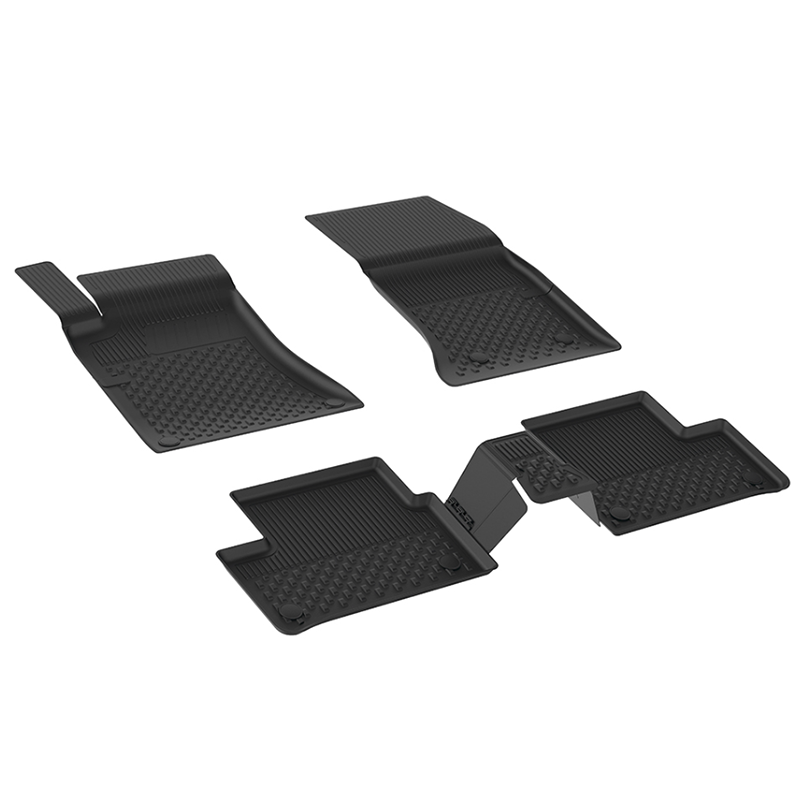 Gummifußmatten für Sahler Mercedes W247 2018+