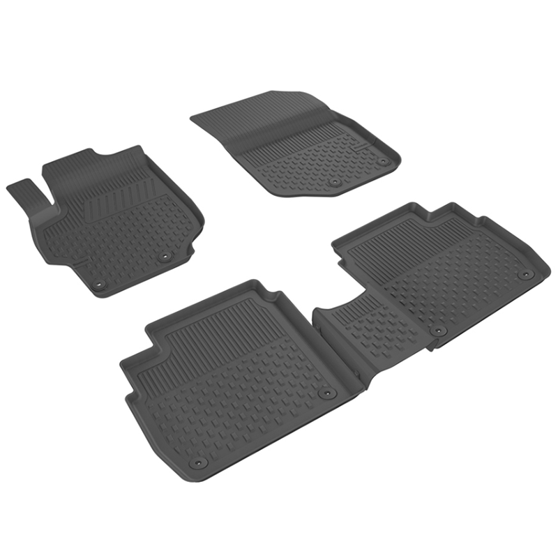 Gummifußmatten für Sahler Peugeot 301 2012-2021