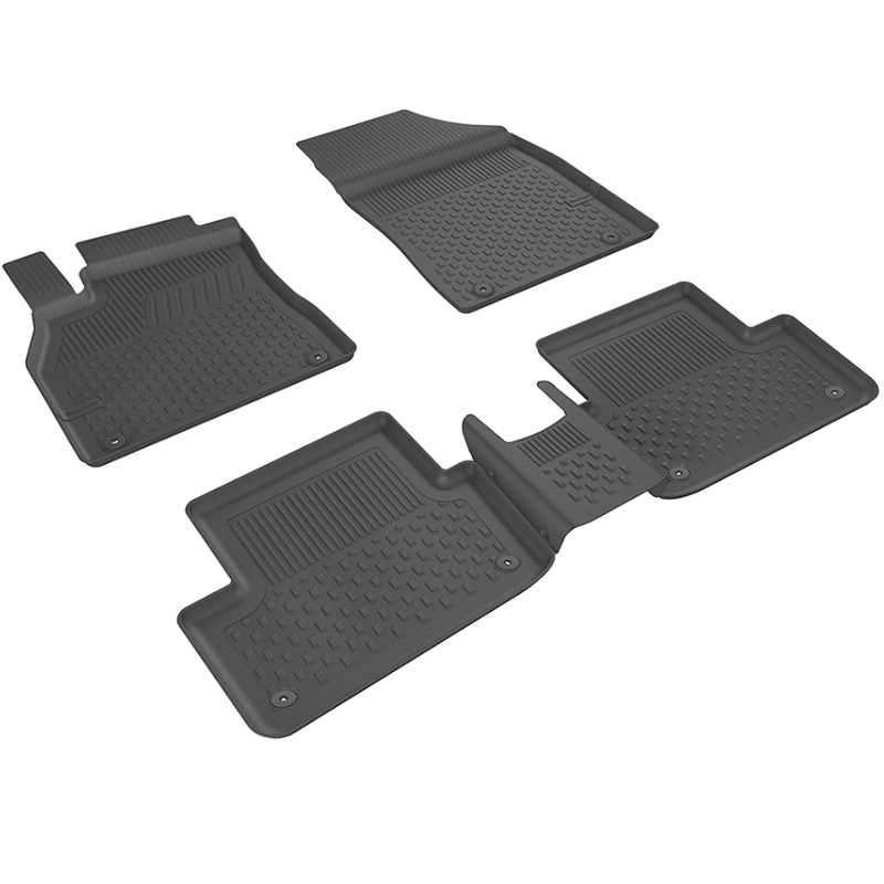 Gummifußmatten für Renault Megan 3 2009-2015 von Sahler