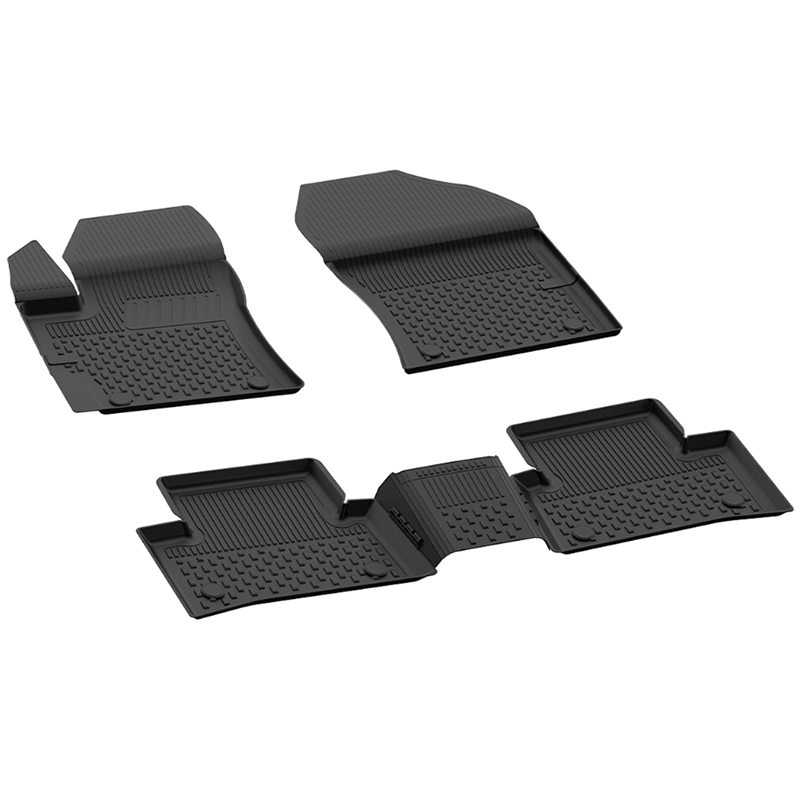 Gummifußmatten für Sahler Toyota CH-R 2016-2020.