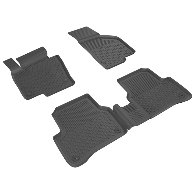 Gummifußmatten für Sahler VW Passat B6 2005-10.