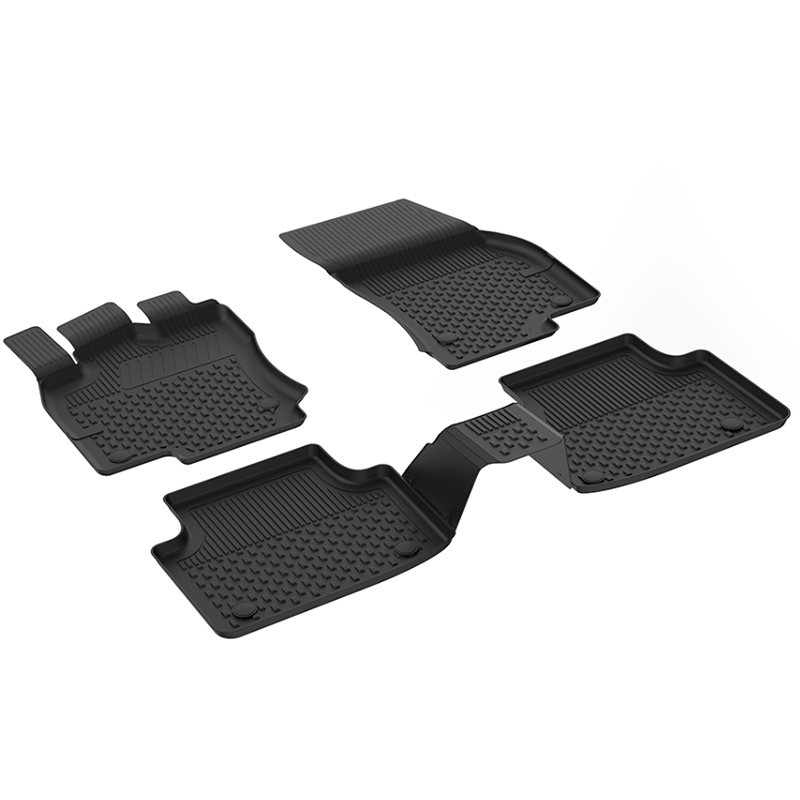 Gummifußmatten für den Sahler VW Tiguan 2016-2020.