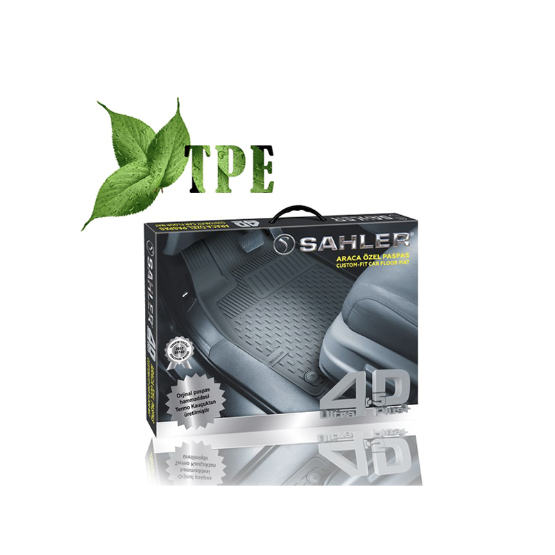 Gummifußmatten für Honda Civic 2006-2012 von Sahler.