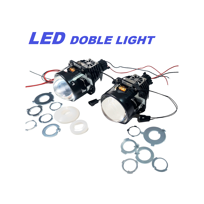 Bi-LED Фарове с лупи за вграждане 60W