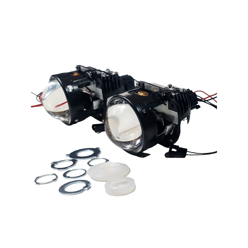 Bi-LED Фарове с лупи за вграждане 60W