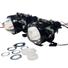 Bi-LED Фарове с лупи за вграждане 60W