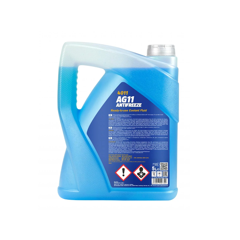 Frostschutzmittel blau Mannol AG11 bis -40° 5l