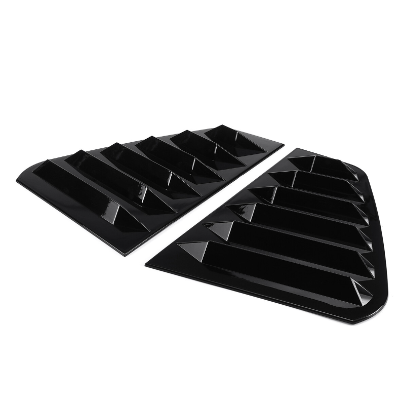 Sportliche Tuning-Gitter für die hinteren Seitenscheiben für VW Golf 7 2014-2019.