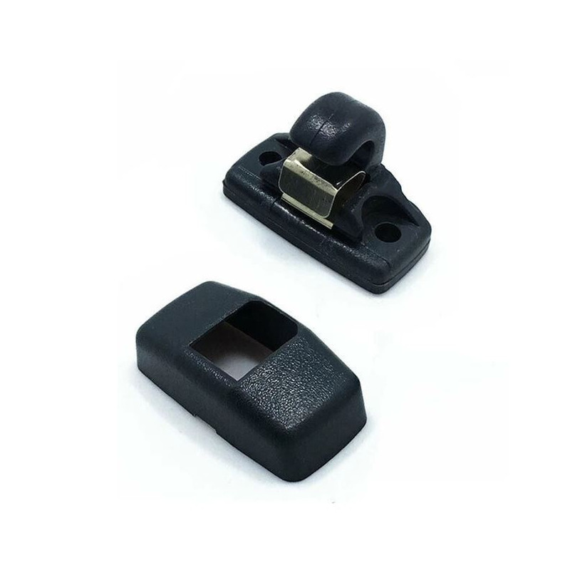 Sonnenblendenhalter für Volkswagen, Skoda, Seat in Schwarz
