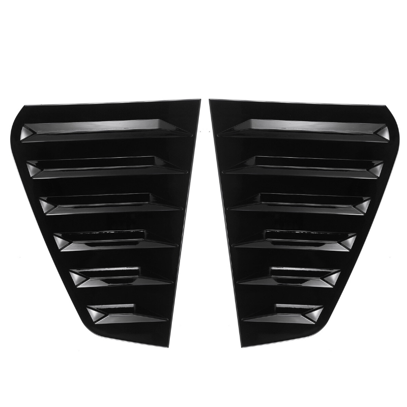 Sportliche Tuning-Gitter für die hinteren Seitenscheiben für VW Golf 7 2014-2019.