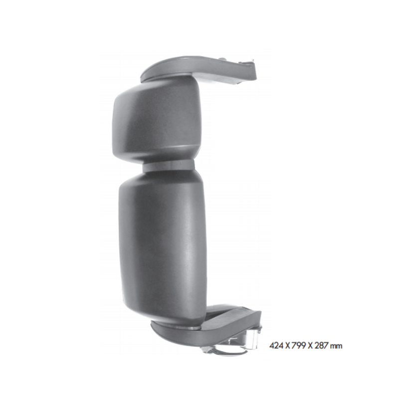 Spiegel mit Motor und Heizung, links für Iveco Stralis 2006 24V LH