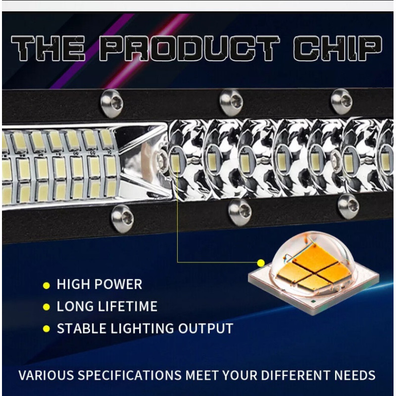 LED BAR- 28см.-90W- 12-24V -891314-28